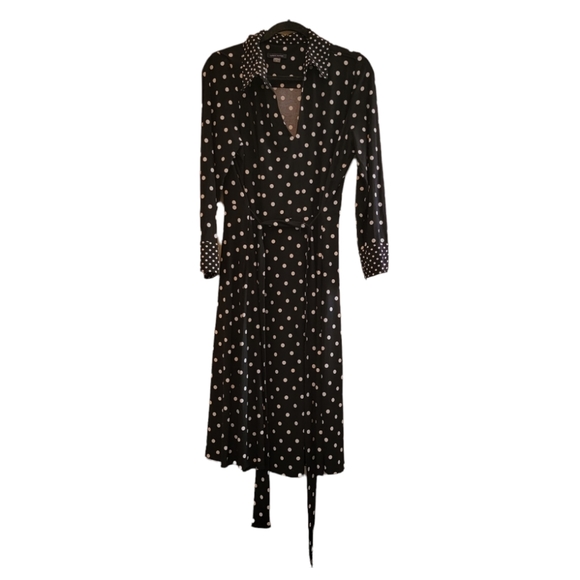 Tommy Hilfiger Dresses & Skirts - Black and White Polka Dot Tommy Hilfiger Women's Dress Size 18